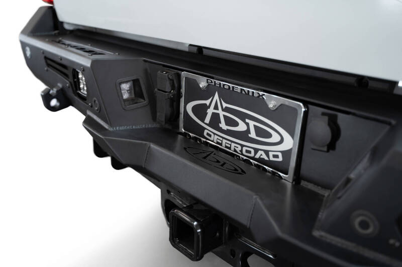Ford Super Duty F250 Rear Bumper - Addictive Desert Designs - Bomber - Hammer Black - `23-`27
